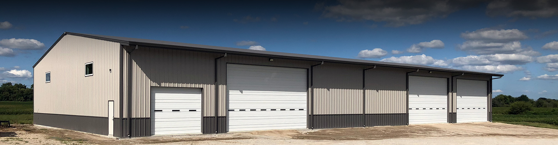 farm equipment and machinery metal storage building