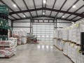 wendell pre-engineered building interior inventory storage