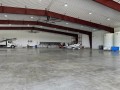 interior of hangar prefab steel building