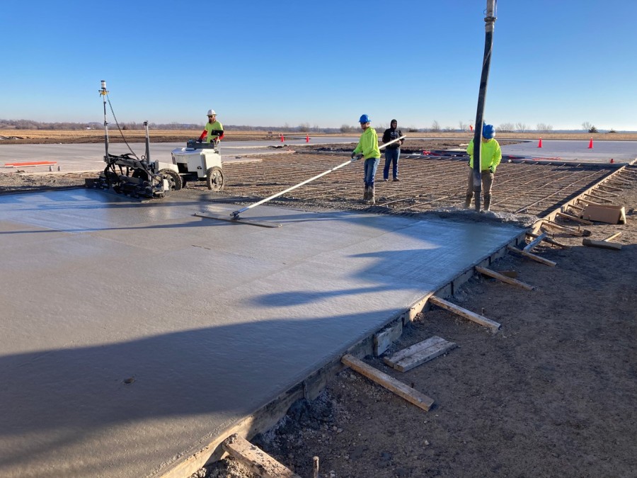 concrete flatwork being completed by our concrete contractors concrete flatwork being completed by our concrete contractors