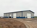 steel building with oversized doors for large farm equipment