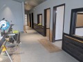 interior finishes being built