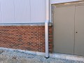 guttering system for steel building