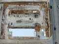 aerial view of construction prior to concrete work starting