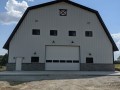 exterior of barn style pre-engineered metal building