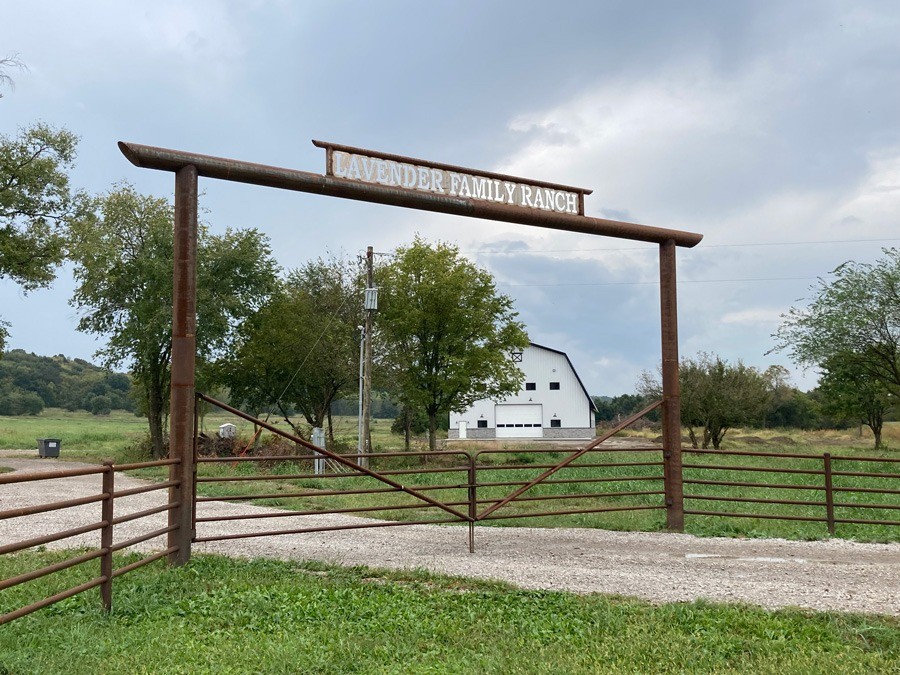lavender family ranch sign lavender family ranch sign
