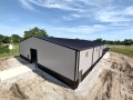completed pre-engineered metal building project