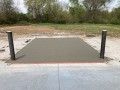 pouring concrete entry ramp