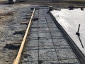 prepping for pouring concrete