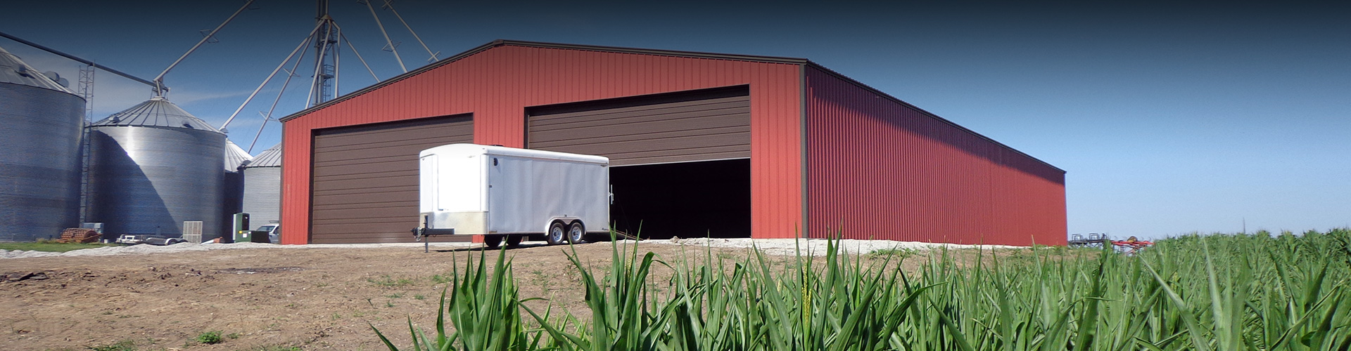 steel building and agricultural grain storage