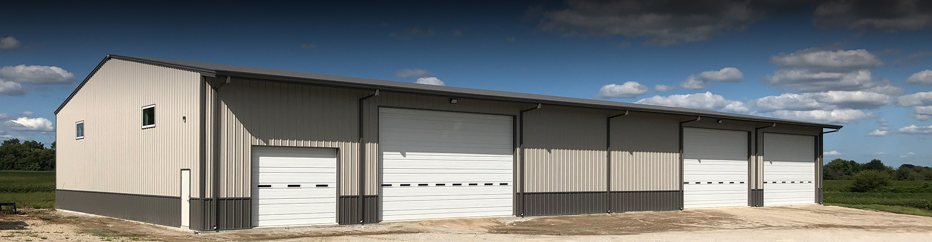 pre-engineered metal building erected in Clinton, MO
