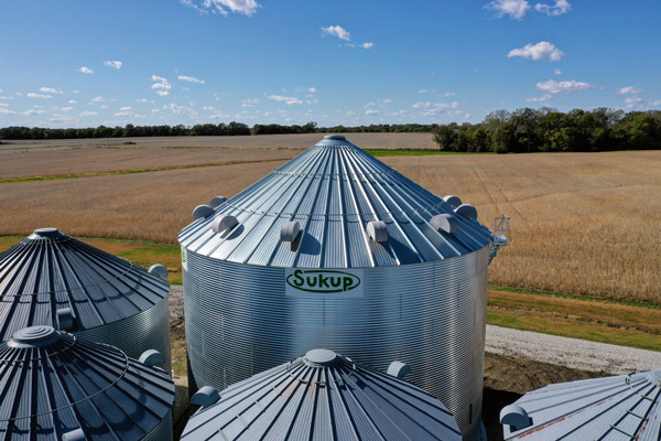 sukup grain storage building