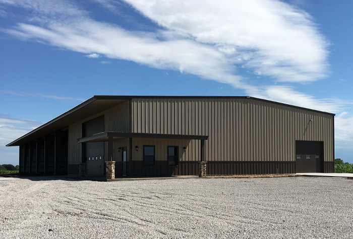 pre-engineered metal building