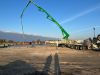 concrete contractors laying foundation