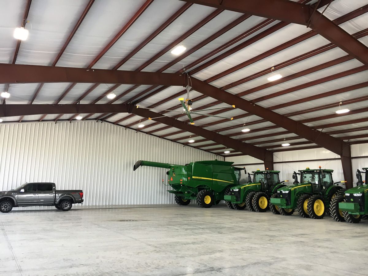 general contractor for equipment storage building projects