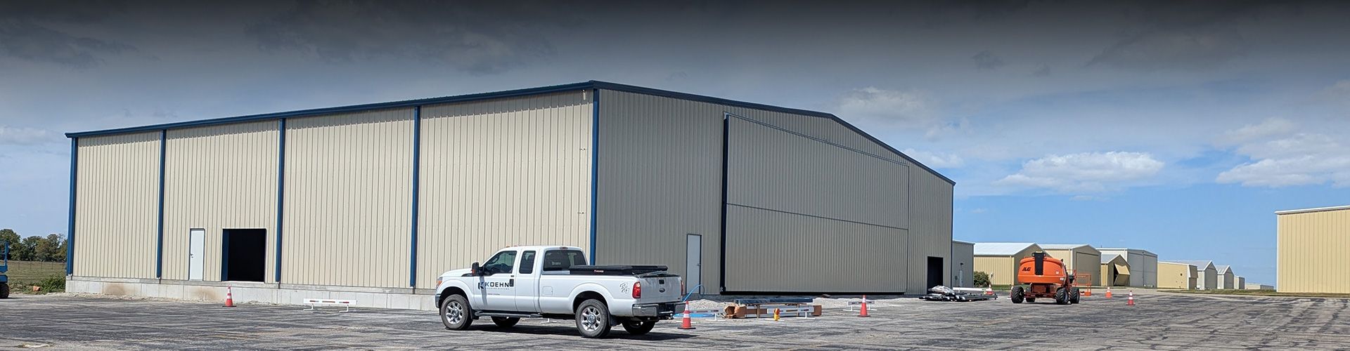 pre-engineered metal building erected in Lee's Summit, MO