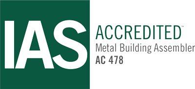 accredited metal building assembler AC 478 badge
