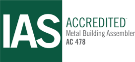 IAS Accredited Metal Building Assembler Badge