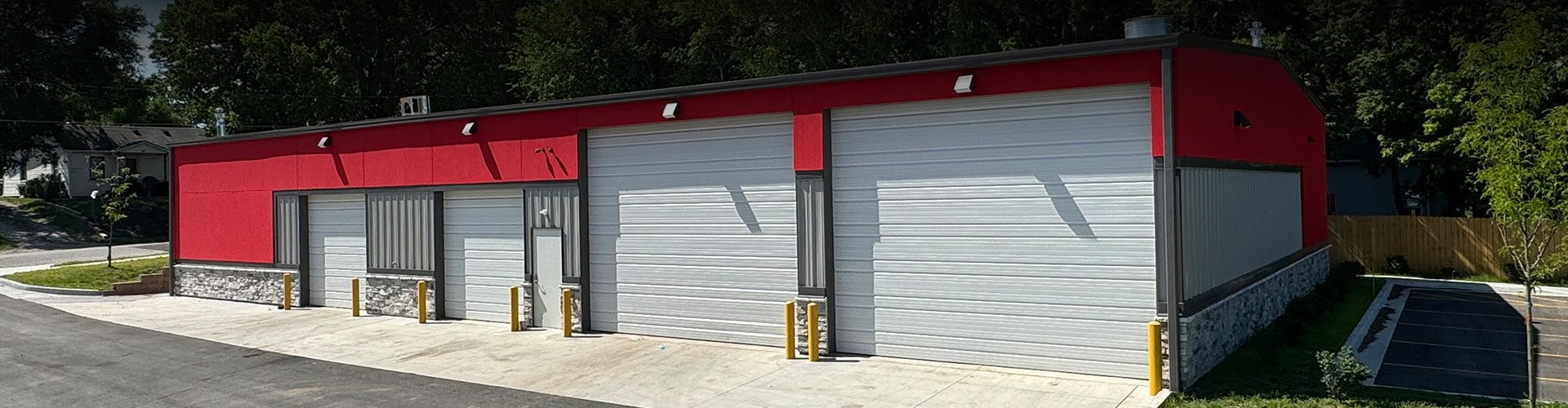 pre-engineered metal building erected in Lee's Summit, MO