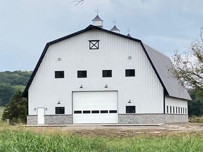 lavender family ranch steel barn